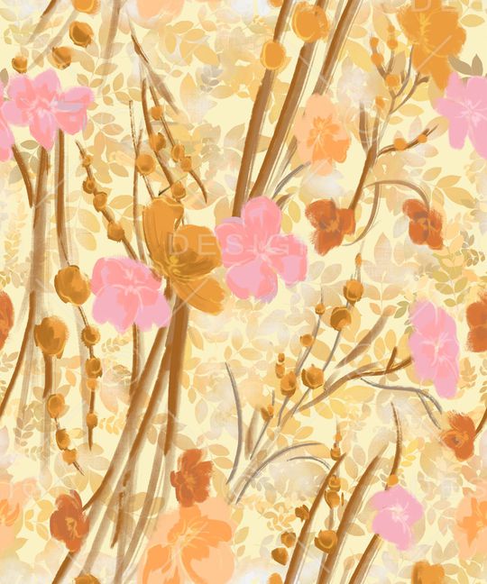 植物印花华亿平台图片