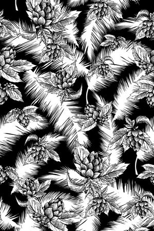 黑白华亿平台印花华亿平台图片