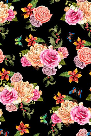 1038929-蝴蝶花卉 1804366d