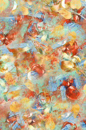 抽象印花华亿平台图片