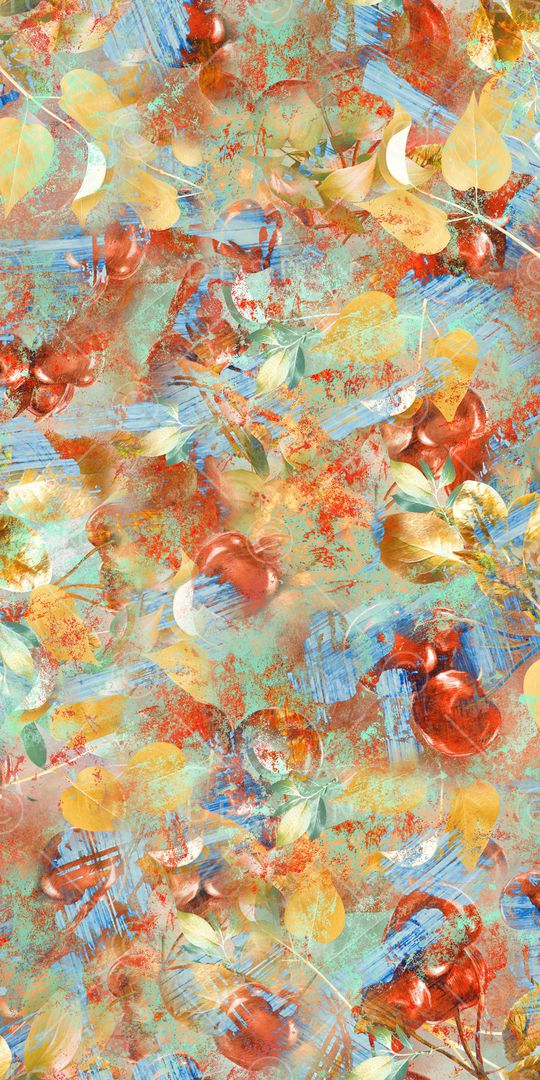 抽象印花华亿平台图片