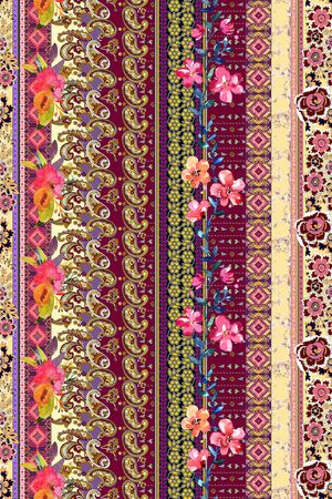 民族风印花华亿平台图片