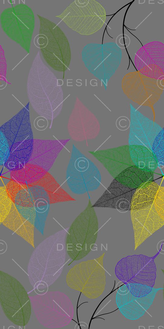 绿植树叶印花华亿平台图片