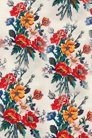 小碎花印花华亿平台图片