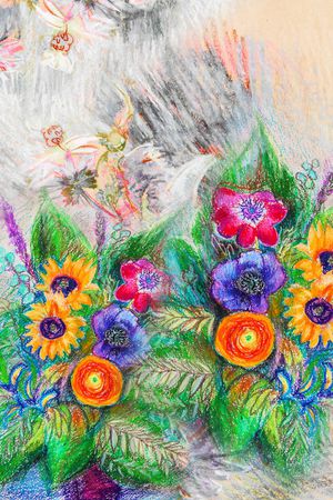 笔触印花华亿平台图片