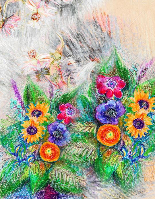 笔触印花华亿平台图片