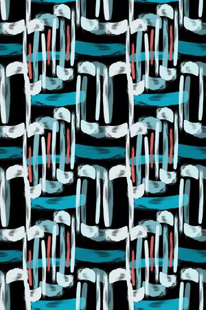 男装格子印花华亿平台图片