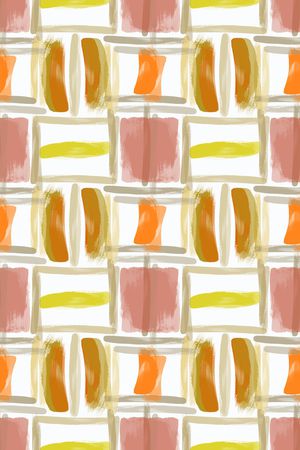 男装格子印花华亿平台图片