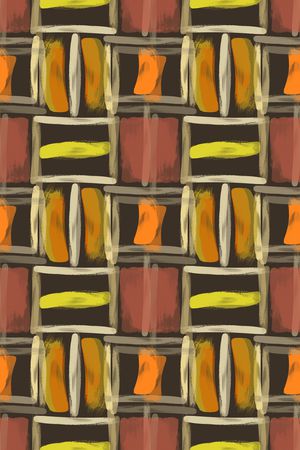 男装格子印花华亿平台图片