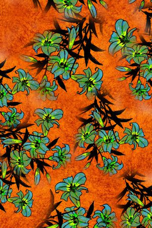 中国风印花华亿平台图片