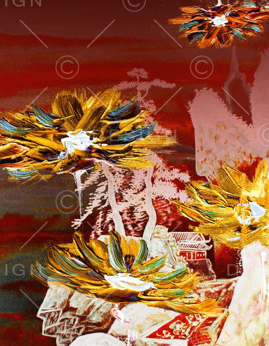 笔触印花华亿平台图片