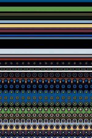 条纹印花华亿平台图片