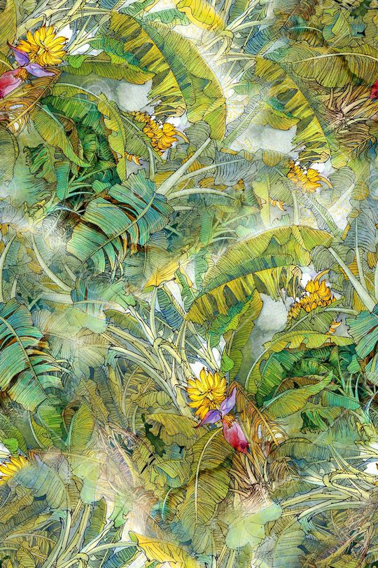 抽象印花华亿平台图片