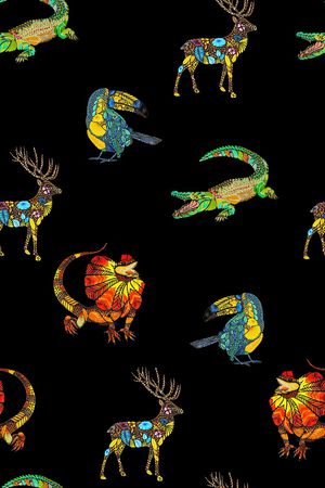 休闲印花华亿平台图片