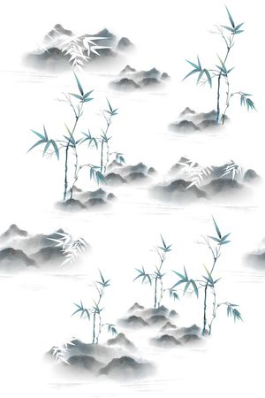 竹子印花华亿平台图片