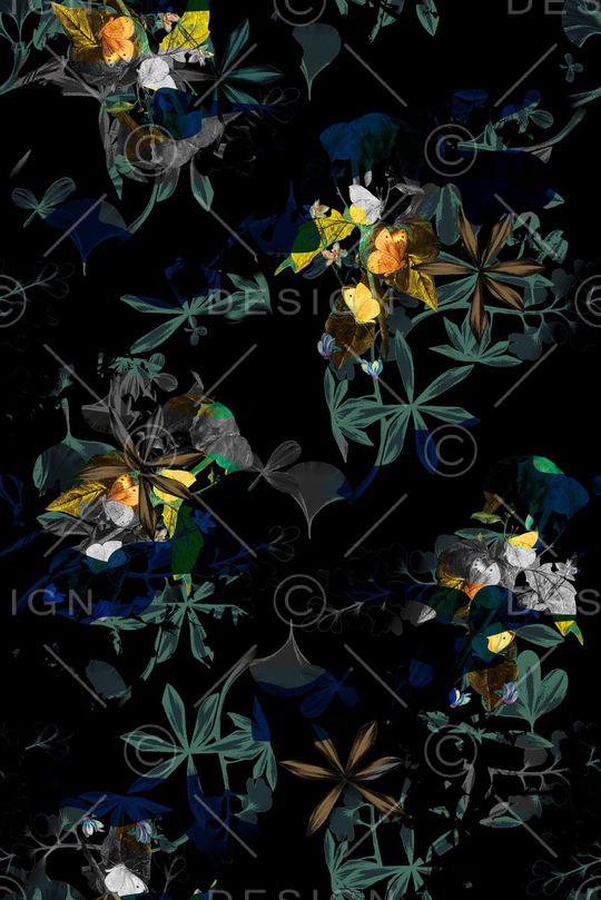 抽象印花华亿平台图片