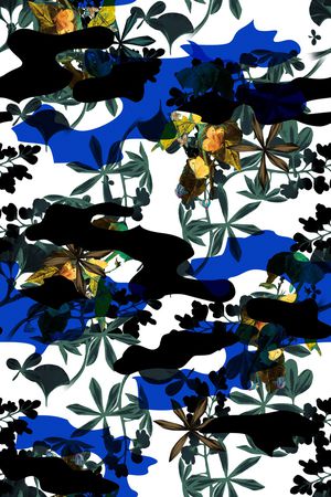 抽象印花华亿平台图片