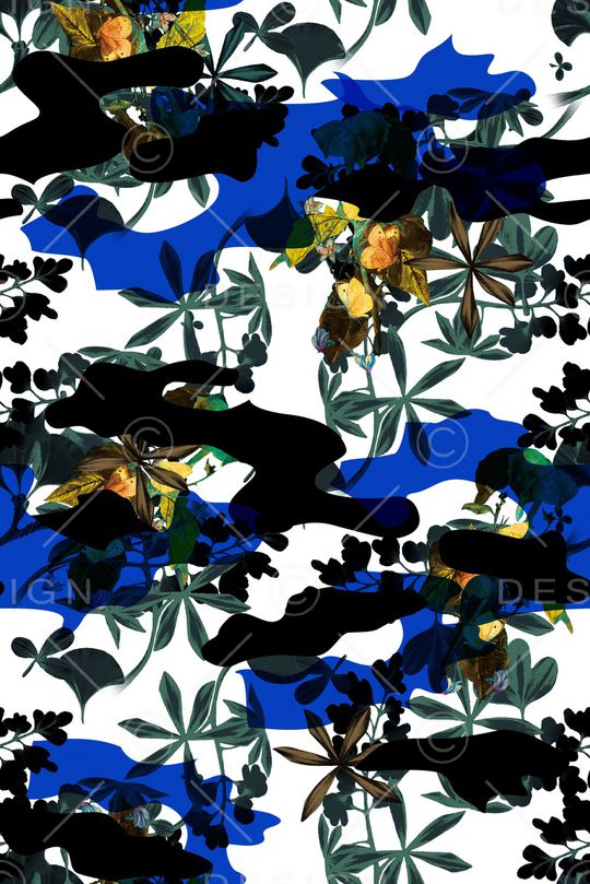 抽象印花华亿平台图片