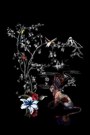 鸟印花华亿平台图片