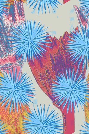 植物印花华亿平台图片