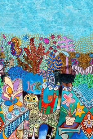 卡通印花华亿平台图片