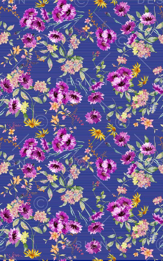 小碎花印花华亿平台图片