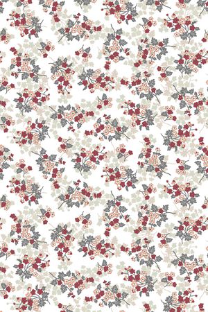 小碎花印花华亿平台图片