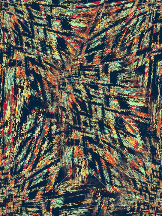 藏青印花华亿平台图片