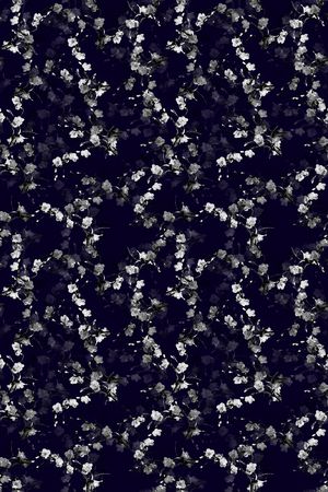 小碎花印花华亿平台图片