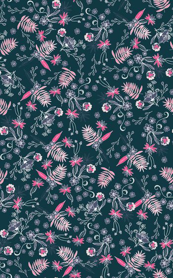 1040867-b124手绘植物花卉1