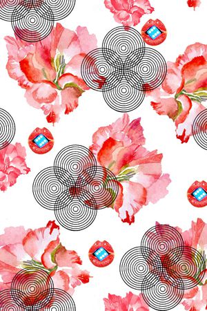 趣味印花华亿平台图片