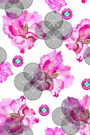 趣味印花华亿平台图片