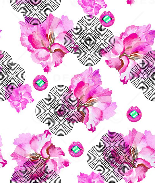 趣味印花华亿平台图片