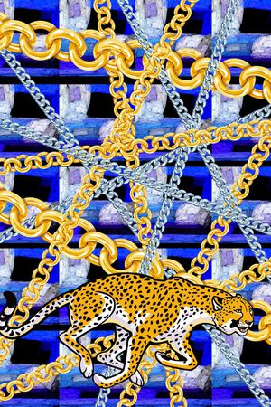 抽象印花华亿平台图片