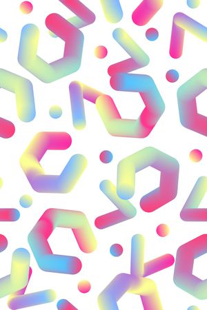 抽象印花华亿平台图片