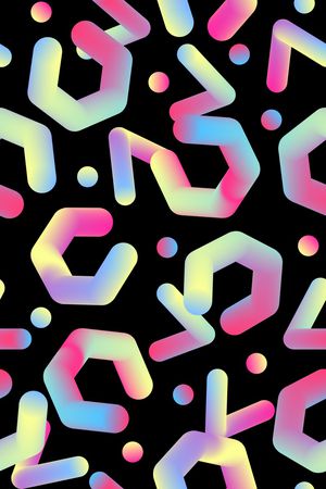 抽象印花华亿平台图片