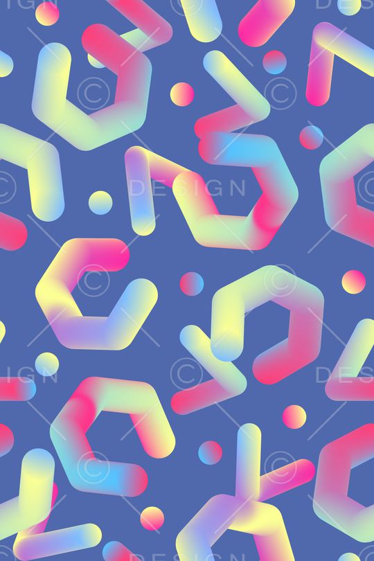 抽象印花华亿平台图片