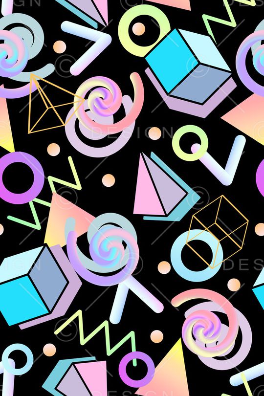 抽象印花华亿平台图片