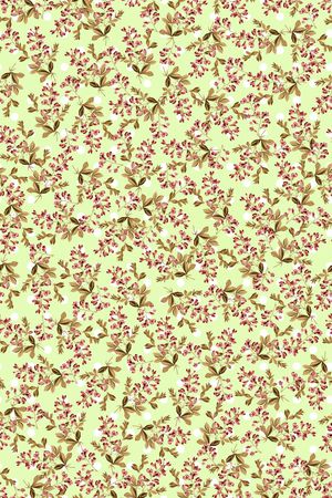 小碎花印花华亿平台图片