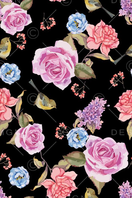 鸟印花华亿平台图片