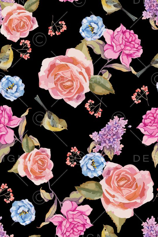 鸟印花华亿平台图片