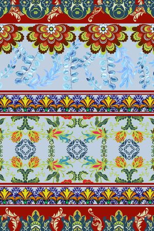 民族风印花华亿平台图片