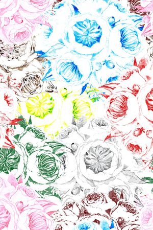 抽象印花华亿平台图片