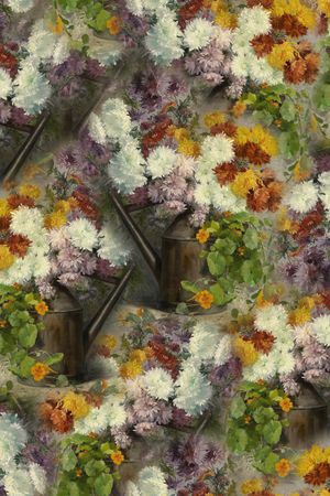 小碎花印花华亿平台图片