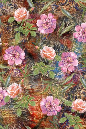 小碎花印花华亿平台图片