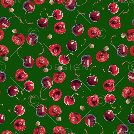 黑底花卉印花华亿平台图片