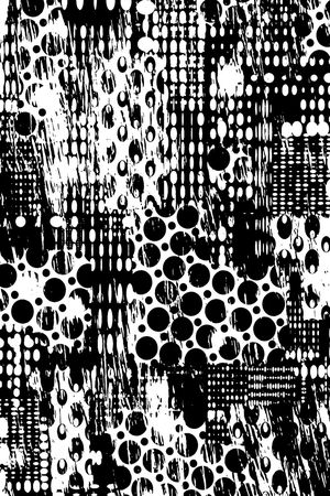 黑白华亿平台印花华亿平台图片