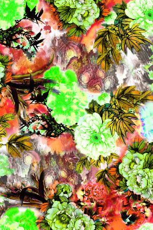 大花印花华亿平台图片