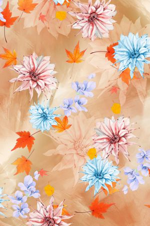 淑女印花华亿平台图片