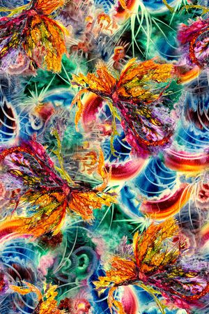 炫彩印花华亿平台图片